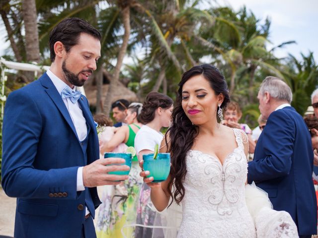 La boda de Kieran y Alejandra en Tulum, Quintana Roo 56