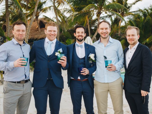 La boda de Kieran y Alejandra en Tulum, Quintana Roo 57