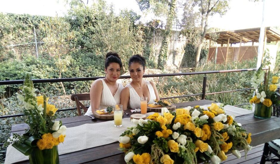La boda de Cosett y Andrea en La Magdalena Contreras, Ciudad de México
