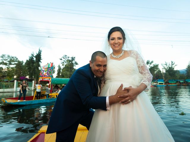 La boda de César y Nataly en Xochimilco, Ciudad de México 28