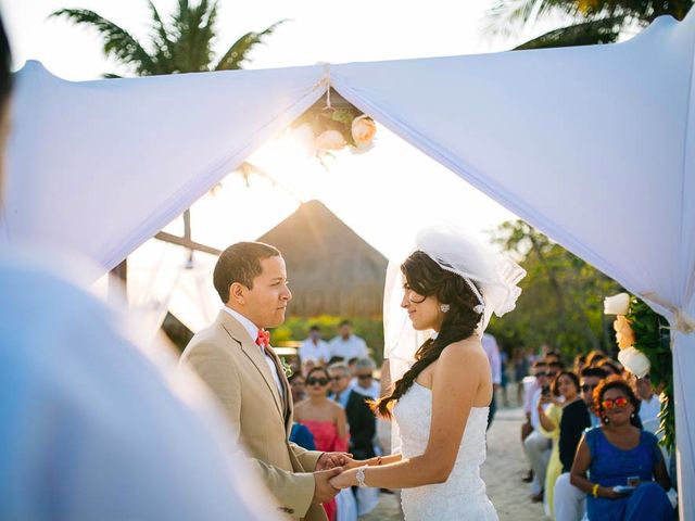 La boda de Andrés y Merci en Playa del Carmen, Quintana Roo 2