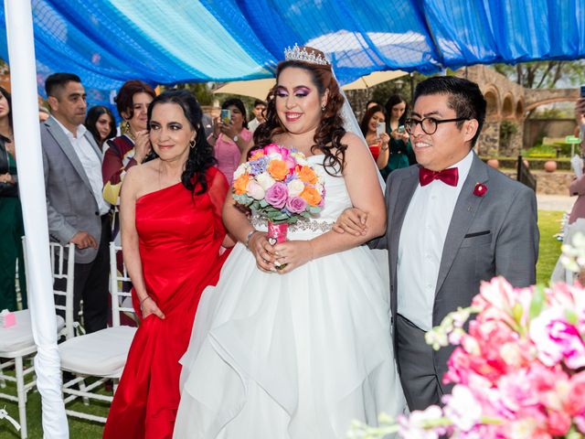 La boda de Osvaldo y Lorena en Tepotzotlán, Estado México 20