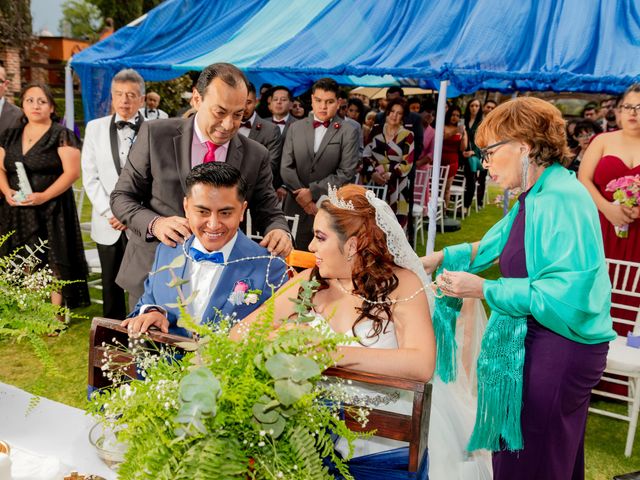 La boda de Osvaldo y Lorena en Tepotzotlán, Estado México 28
