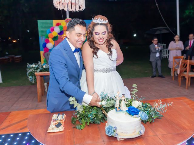 La boda de Osvaldo y Lorena en Tepotzotlán, Estado México 46
