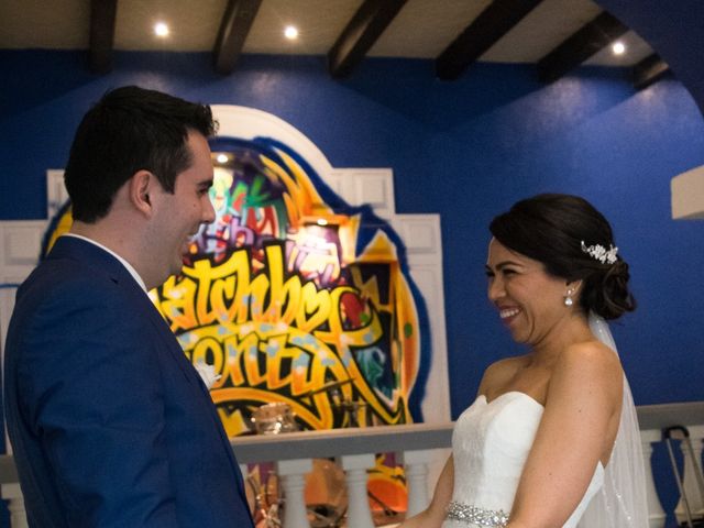 La boda de Roque y Alejandra en Puerto Aventuras, Quintana Roo 22