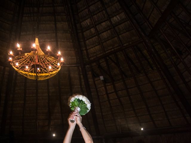 La boda de Roque y Alejandra en Puerto Aventuras, Quintana Roo 60