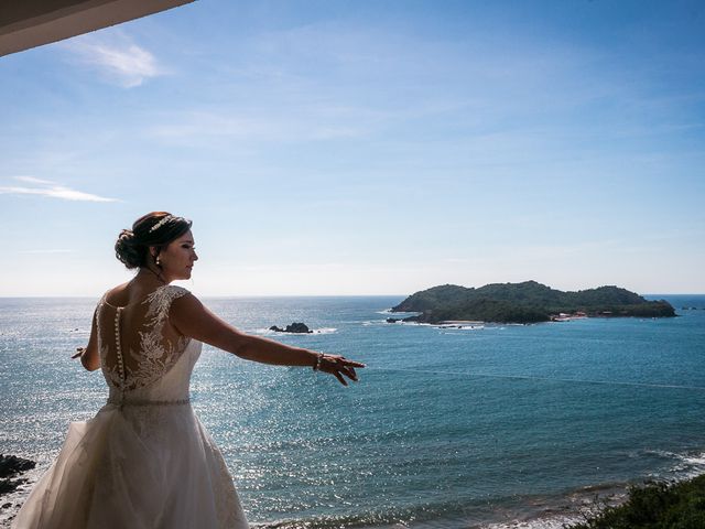 La boda de Erick y Gradiz en Ixtapa Zihuatanejo, Guerrero 17