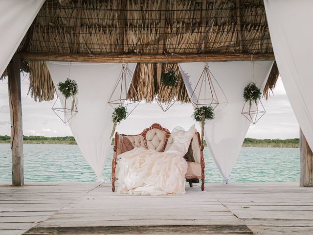 La boda de Juan y Verónica en Bacalar, Quintana Roo 3