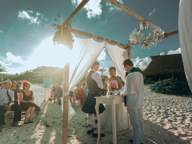 La boda de Scott y Angélica en Cancún, Quintana Roo 20