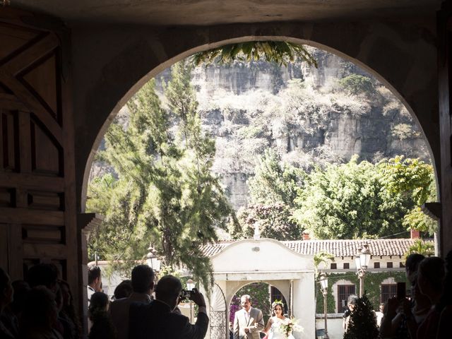 La boda de Dani y Chabe en Malinalco, Estado México 32