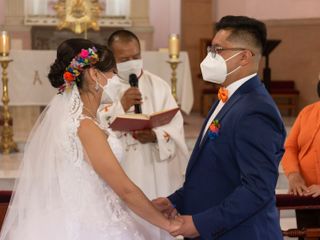 La boda de Karina  y Amisai