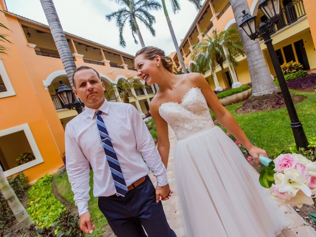 La boda de Kevin y Rachel en Puerto Morelos, Quintana Roo 43