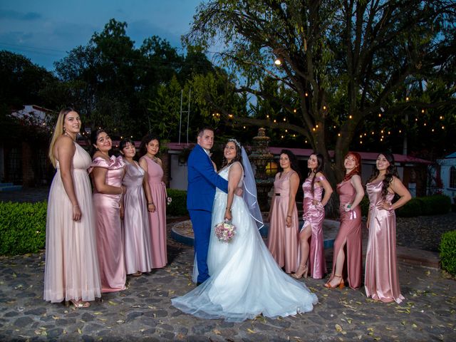 La boda de Enrique y Abigail en Tepotzotlán, Estado México 20