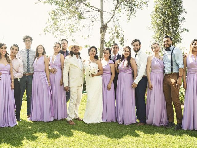 La boda de Alfonso y Fátima en Xochimilco, Ciudad de México 1