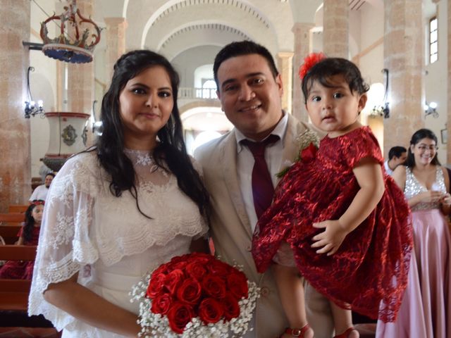 La boda de Franco y Yaremi  en Oxkutzcab, Yucatán 5
