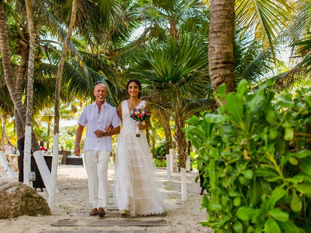 La boda de Gabriel y Shinkari en Playa del Carmen, Quintana Roo 17