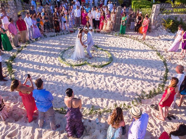 La boda de Gabriel y Shinkari en Playa del Carmen, Quintana Roo 34