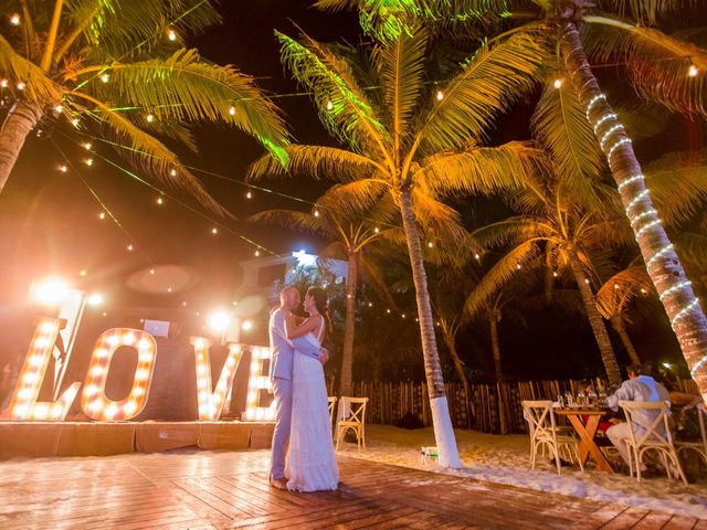 La boda de Gabriel y Shinkari en Playa del Carmen, Quintana Roo 43