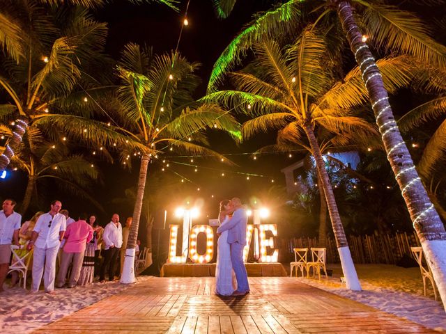 La boda de Gabriel y Shinkari en Playa del Carmen, Quintana Roo 44