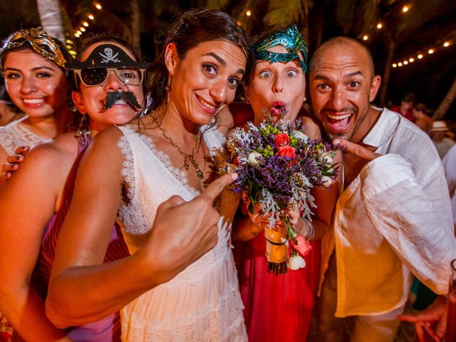 La boda de Gabriel y Shinkari en Playa del Carmen, Quintana Roo 55