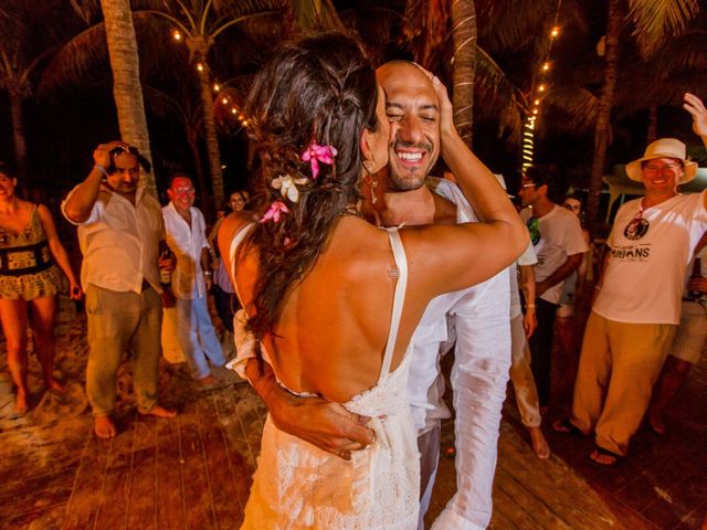 La boda de Gabriel y Shinkari en Playa del Carmen, Quintana Roo 60