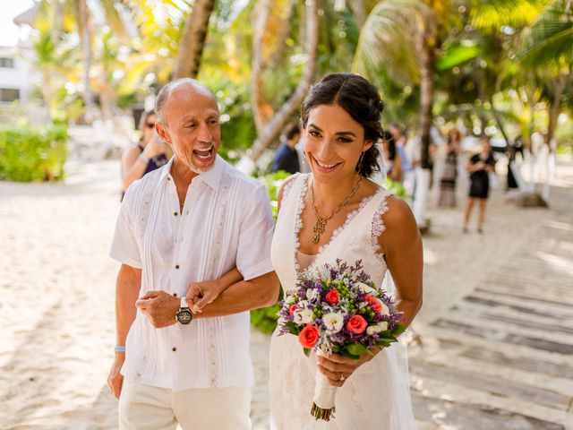 La boda de Gabriel y Shinkari en Playa del Carmen, Quintana Roo 14