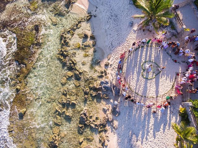 La boda de Gabriel y Shinkari en Playa del Carmen, Quintana Roo 33