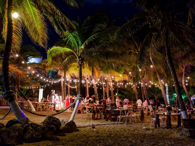 La boda de Gabriel y Shinkari en Playa del Carmen, Quintana Roo 65