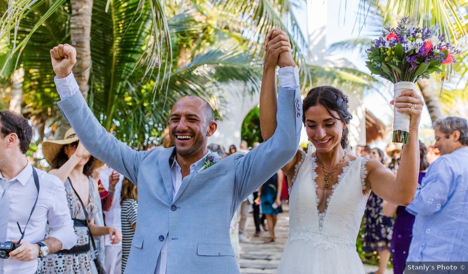 La boda de Gabriel y Shinkari en Playa del Carmen, Quintana Roo