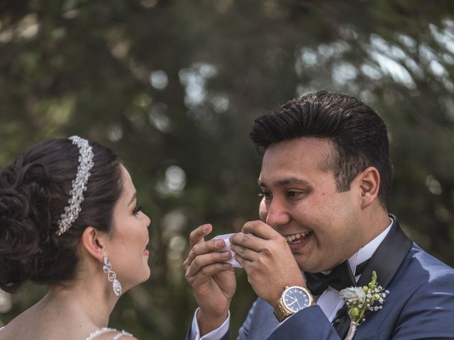 La boda de Estefanía y Irving en San Andrés Cholula, Puebla 28