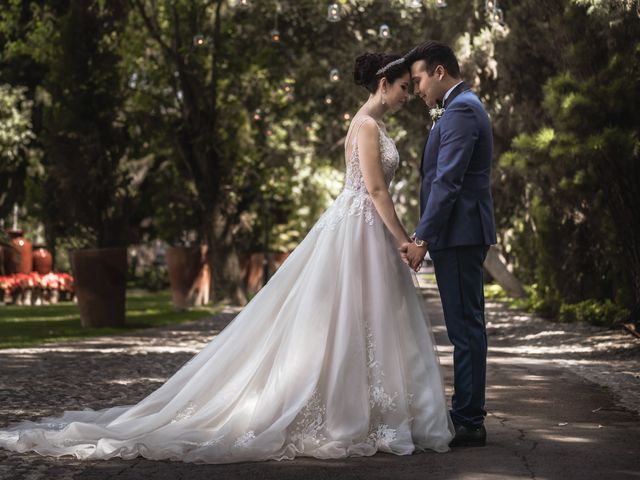 La boda de Estefanía y Irving en San Andrés Cholula, Puebla 2