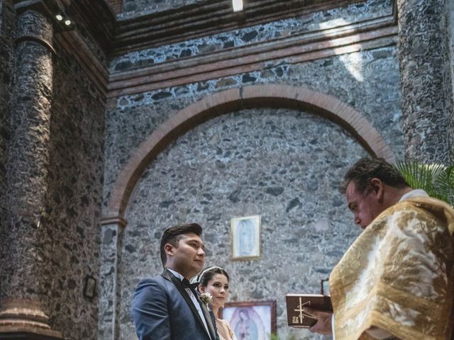 La boda de Estefanía y Irving en San Andrés Cholula, Puebla 45