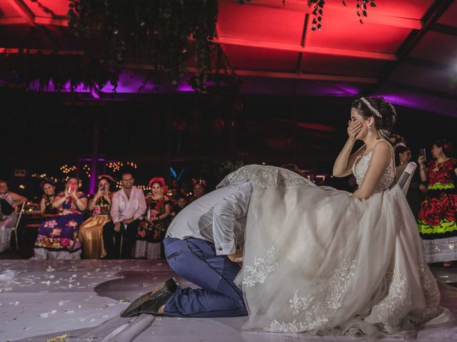 La boda de Estefanía y Irving en San Andrés Cholula, Puebla 83