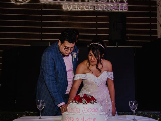 La boda de Arturo y Kari en Naucalpan, Estado México 32