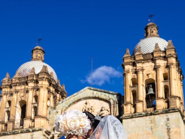 La boda de David y Viridiana en Oaxaca, Oaxaca 10