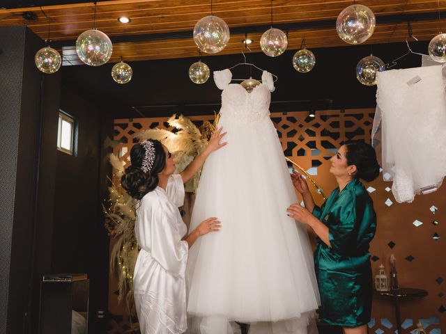 La boda de Enrique y Andrea en Almoloya de Juárez, Estado México 22