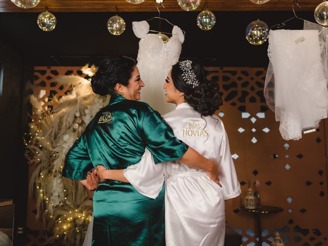 La boda de Enrique y Andrea en Almoloya de Juárez, Estado México 23
