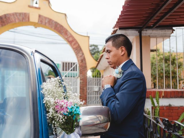 La boda de Enrique y Andrea en Almoloya de Juárez, Estado México 32
