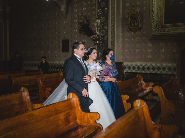 La boda de Enrique y Andrea en Almoloya de Juárez, Estado México 41