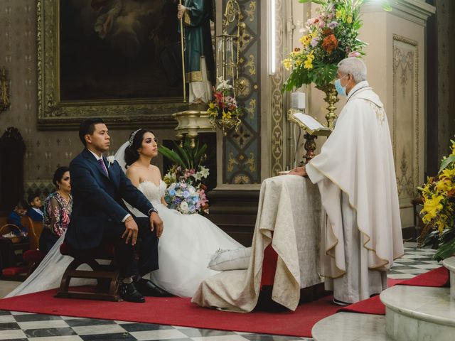 La boda de Enrique y Andrea en Almoloya de Juárez, Estado México 46
