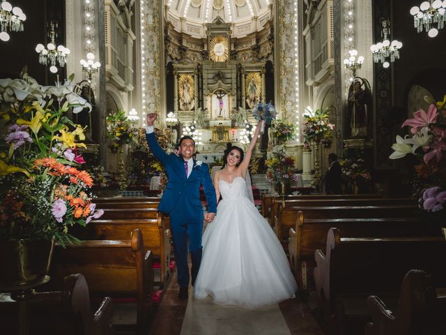 La boda de Enrique y Andrea en Almoloya de Juárez, Estado México 51