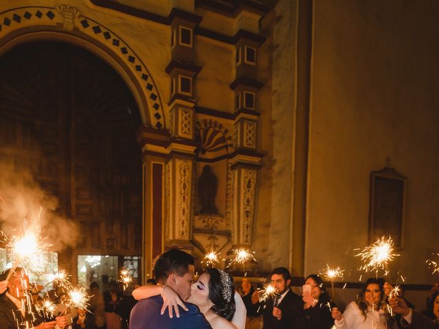 La boda de Enrique y Andrea en Almoloya de Juárez, Estado México 53