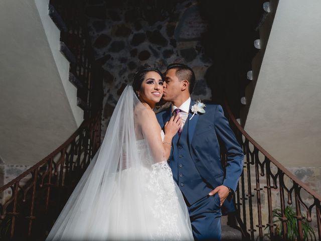 La boda de Enrique y Andrea en Almoloya de Juárez, Estado México 61