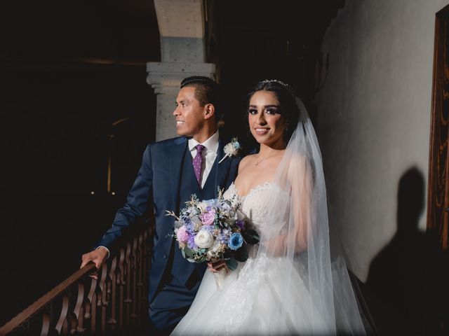 La boda de Enrique y Andrea en Almoloya de Juárez, Estado México 64