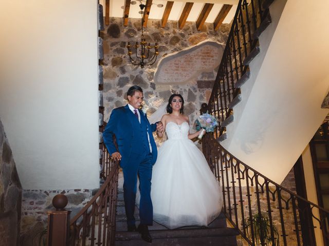La boda de Enrique y Andrea en Almoloya de Juárez, Estado México 75