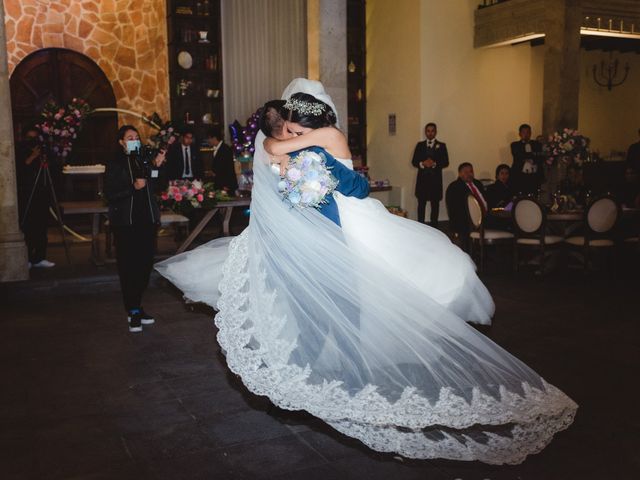 La boda de Enrique y Andrea en Almoloya de Juárez, Estado México 77