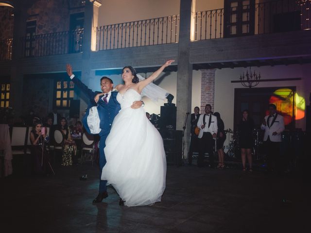 La boda de Enrique y Andrea en Almoloya de Juárez, Estado México 92