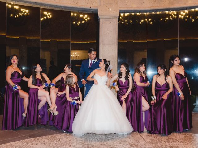 La boda de Enrique y Andrea en Almoloya de Juárez, Estado México 99