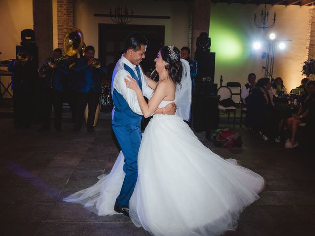 La boda de Enrique y Andrea en Almoloya de Juárez, Estado México 114