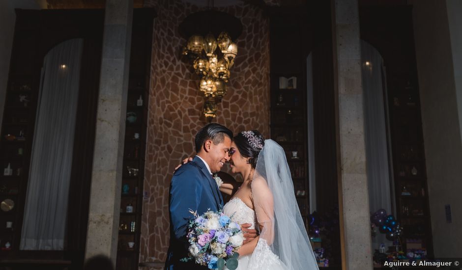 La boda de Enrique y Andrea en Almoloya de Juárez, Estado México